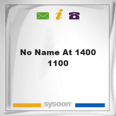 No Name at 1400 & 1100No Name at 1400 & 1100 on Sysoon
