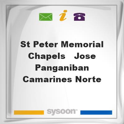 St. Peter Memorial Chapels - Jose Panganiban, Camarines NorteSt. Peter Memorial Chapels - Jose Panganiban, Camarines Norte on Sysoon