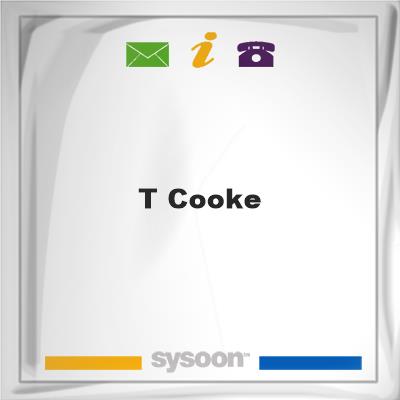 T CookeT Cooke on Sysoon
