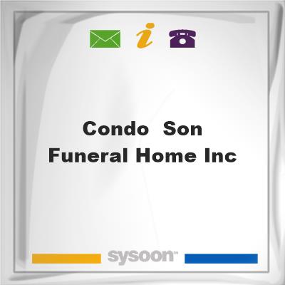 Condo & Son Funeral Home Inc, Condo & Son Funeral Home Inc