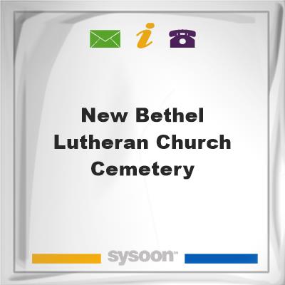 New Bethel Lutheran Church CemeteryNew Bethel Lutheran Church Cemetery on Sysoon