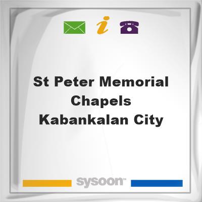 St. Peter Memorial Chapels - Kabankalan CitySt. Peter Memorial Chapels - Kabankalan City on Sysoon