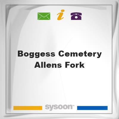 Boggess Cemetery, Allens Fork, Boggess Cemetery, Allens Fork