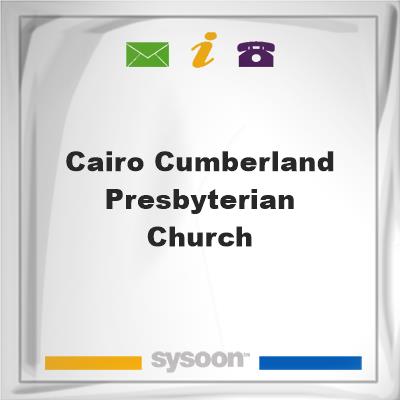 Cairo Cumberland Presbyterian Church, Cairo Cumberland Presbyterian Church