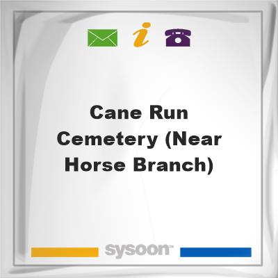 Cane Run Cemetery (near Horse Branch), Cane Run Cemetery (near Horse Branch)