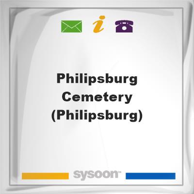 Philipsburg Cemetery (Philipsburg), Philipsburg Cemetery (Philipsburg)