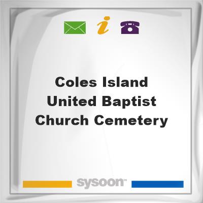 Coles Island United Baptist Church CemeteryColes Island United Baptist Church Cemetery on Sysoon