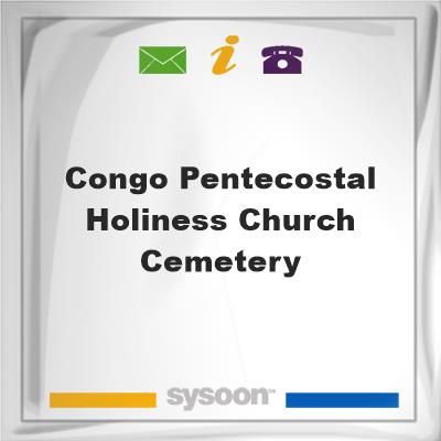 Congo Pentecostal Holiness Church Cemetery, Congo Pentecostal Holiness Church Cemetery
