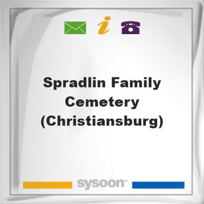 Spradlin Family Cemetery (Christiansburg), Spradlin Family Cemetery (Christiansburg)
