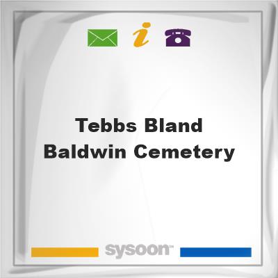 Tebbs Bland Baldwin Cemetery, Tebbs Bland Baldwin Cemetery