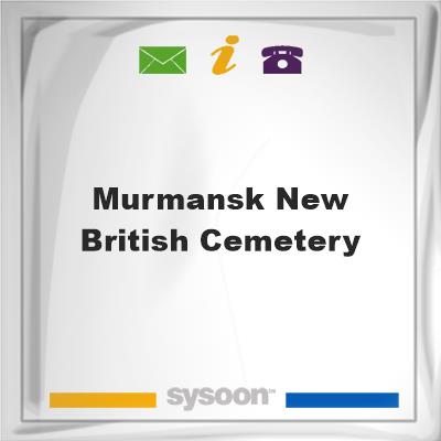 Murmansk New British CemeteryMurmansk New British Cemetery on Sysoon