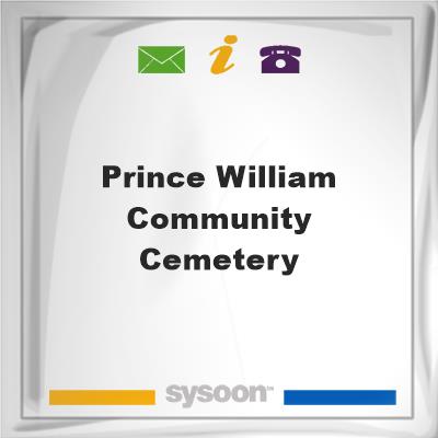 Prince William Community Cemetery, Prince William Community Cemetery