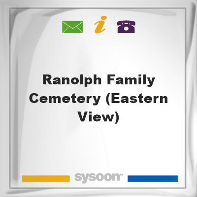 Ranolph Family Cemetery (Eastern View), Ranolph Family Cemetery (Eastern View)