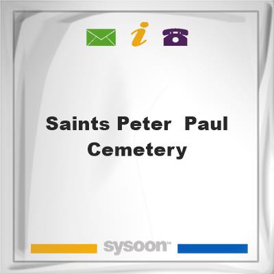 Saints Peter & Paul Cemetery, Saints Peter & Paul Cemetery