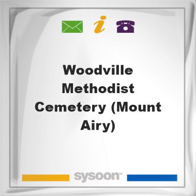 Woodville Methodist Cemetery (Mount Airy), Woodville Methodist Cemetery (Mount Airy)