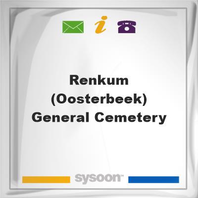 Renkum (Oosterbeek) General CemeteryRenkum (Oosterbeek) General Cemetery on Sysoon
