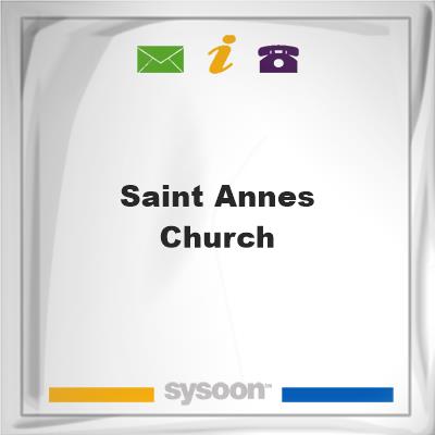 Saint Annes ChurchSaint Annes Church on Sysoon