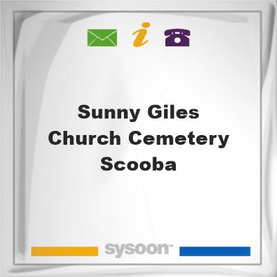 Sunny Giles Church Cemetery, ScoobaSunny Giles Church Cemetery, Scooba on Sysoon