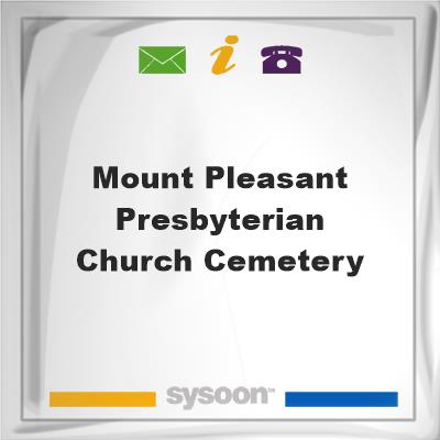 Mount Pleasant Presbyterian Church Cemetery, Mount Pleasant Presbyterian Church Cemetery