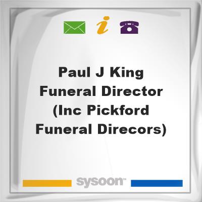 Paul J King Funeral Director (inc Pickford Funeral Direcors), Paul J King Funeral Director (inc Pickford Funeral Direcors)