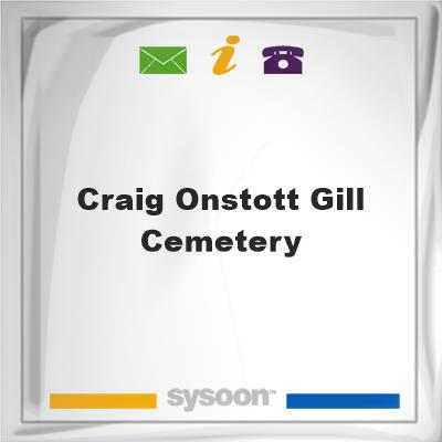Craig-Onstott-Gill Cemetery, Craig-Onstott-Gill Cemetery