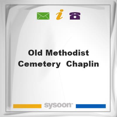 Old Methodist Cemetery / Chaplin, Old Methodist Cemetery / Chaplin