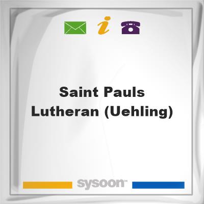 Saint Pauls Lutheran (Uehling), Saint Pauls Lutheran (Uehling)