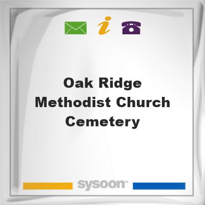 Oak Ridge Methodist Church Cemetery, Oak Ridge Methodist Church Cemetery
