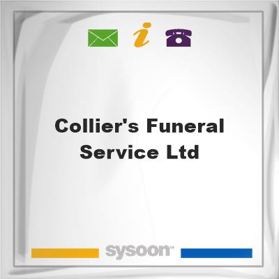Collier's Funeral Service Ltd.Collier's Funeral Service Ltd. on Sysoon