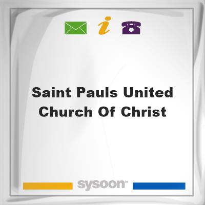 Saint Pauls United Church of ChristSaint Pauls United Church of Christ on Sysoon