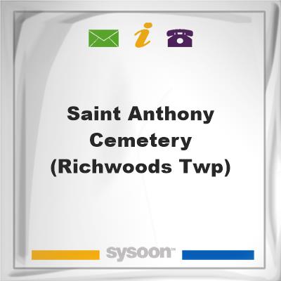 Saint Anthony Cemetery (Richwoods Twp), Saint Anthony Cemetery (Richwoods Twp)
