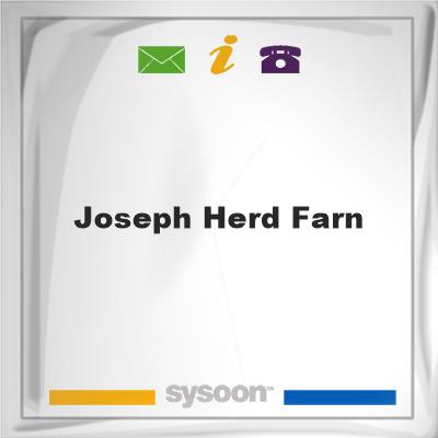 JOSEPH HERD FARNJOSEPH HERD FARN on Sysoon