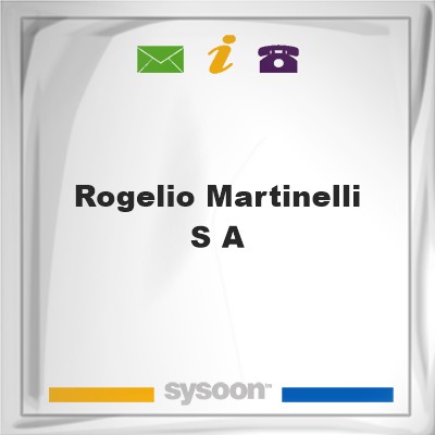 Rogelio Martinelli S ARogelio Martinelli S A on Sysoon