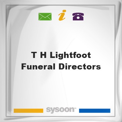 T H Lightfoot Funeral DirectorsT H Lightfoot Funeral Directors on Sysoon