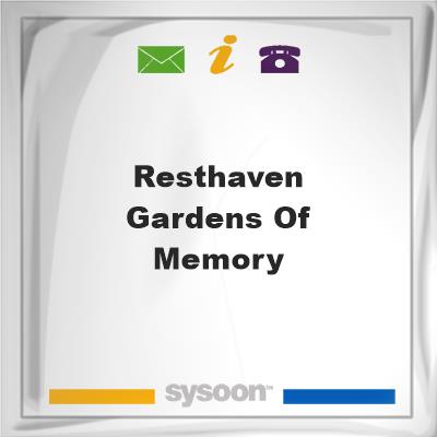 Resthaven Gardens of Memory, Resthaven Gardens of Memory