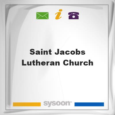 Saint Jacobs Lutheran Church, Saint Jacobs Lutheran Church