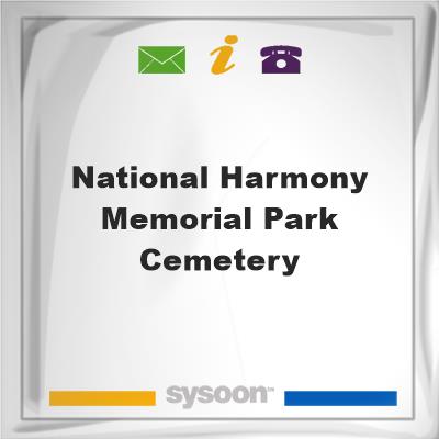 National Harmony Memorial Park CemeteryNational Harmony Memorial Park Cemetery on Sysoon
