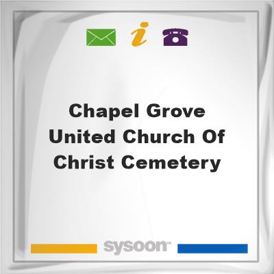 Chapel Grove United Church of Christ Cemetery, Chapel Grove United Church of Christ Cemetery