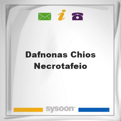 Dafnonas Chios Necrotafeio, Dafnonas Chios Necrotafeio
