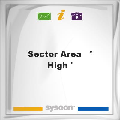 Sector Area - ' High ', Sector Area - ' High '