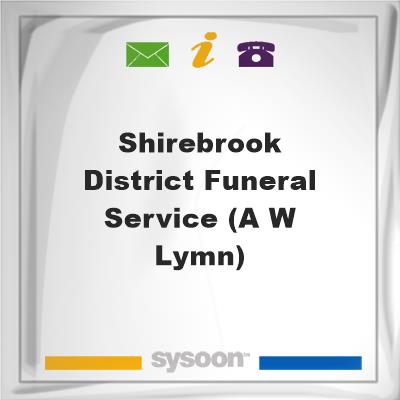 Shirebrook & District Funeral Service (A W Lymn), Shirebrook & District Funeral Service (A W Lymn)