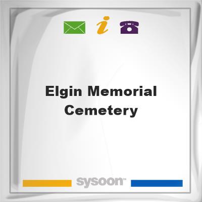 Elgin Memorial CemeteryElgin Memorial Cemetery on Sysoon