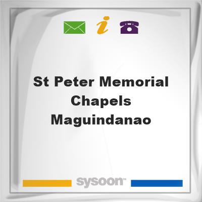 St. Peter Memorial Chapels - MaguindanaoSt. Peter Memorial Chapels - Maguindanao on Sysoon