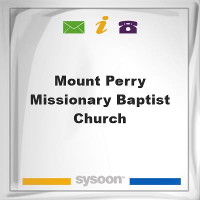 Mount Perry Missionary Baptist Church, Mount Perry Missionary Baptist Church