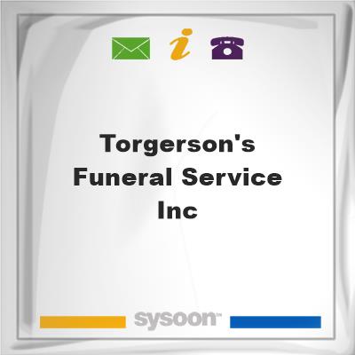 Torgerson's Funeral Service, Inc, Torgerson's Funeral Service, Inc