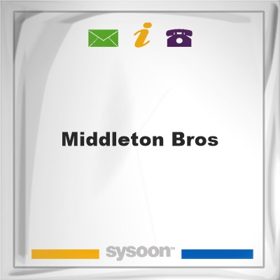 Middleton Bros, Middleton Bros