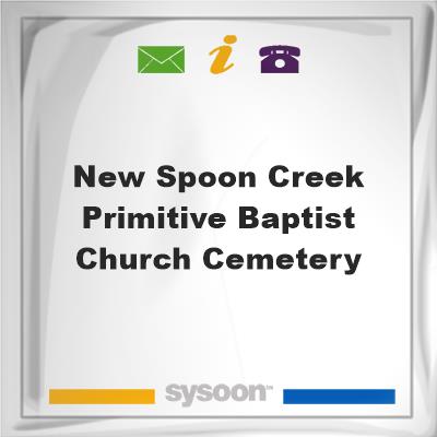 New Spoon Creek Primitive Baptist Church Cemetery, New Spoon Creek Primitive Baptist Church Cemetery