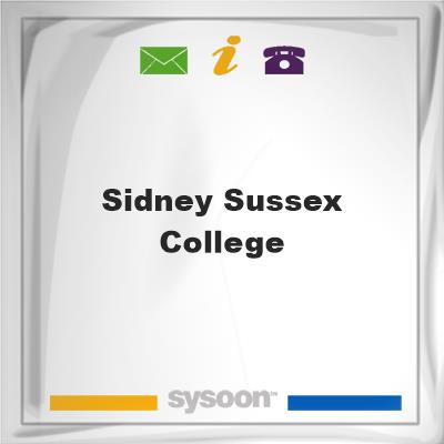 Sidney Sussex College, Sidney Sussex College