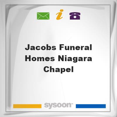 Jacobs Funeral Homes, Niagara Chapel, Jacobs Funeral Homes, Niagara Chapel