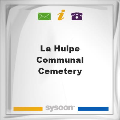 La Hulpe Communal Cemetery, La Hulpe Communal Cemetery